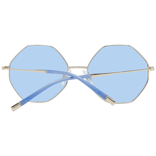 Rückansicht der Ana Hickmann Sonnenbrille HI3055 5704B – Metall Rahmen