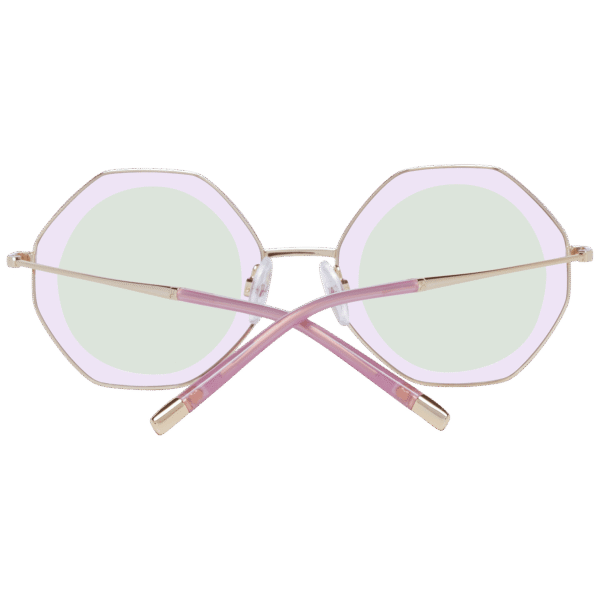 Rückansicht der Ana Hickmann Sonnenbrille HI3055 5704E – Metall Rahmen