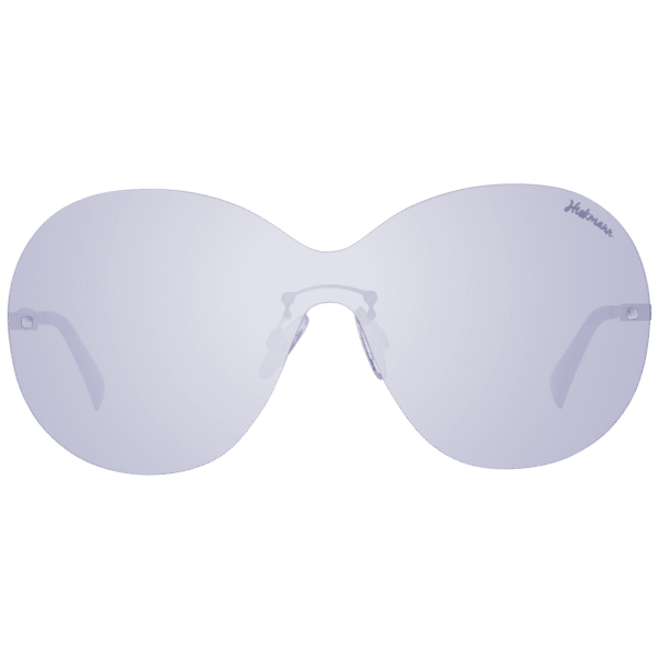 Ana Hickmann Sonnenbrille HI3058 14002A – Frontansicht mit Metall Rahmen und Lila Gläsern