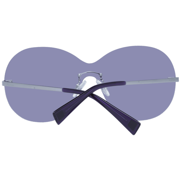 Rückansicht der Ana Hickmann Sonnenbrille HI3058 14002A – Metall Rahmen