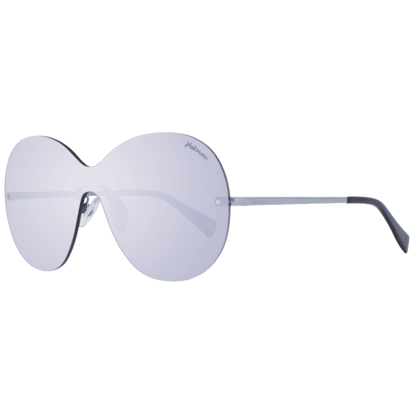 Ana Hickmann Sonnenbrille HI3058 14002A – 45° Seitenansicht Ana Hickmann Monoscheibe Sonnenbrille HI3058 14002A in Gunmetal – 45° Seitenansicht