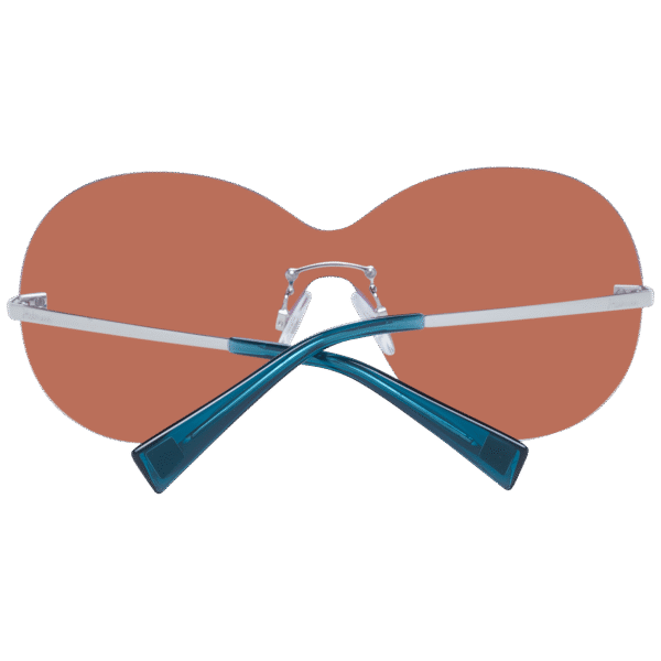 Rückansicht der Ana Hickmann Sonnenbrille HI3058 14003A – Metall Rahmen