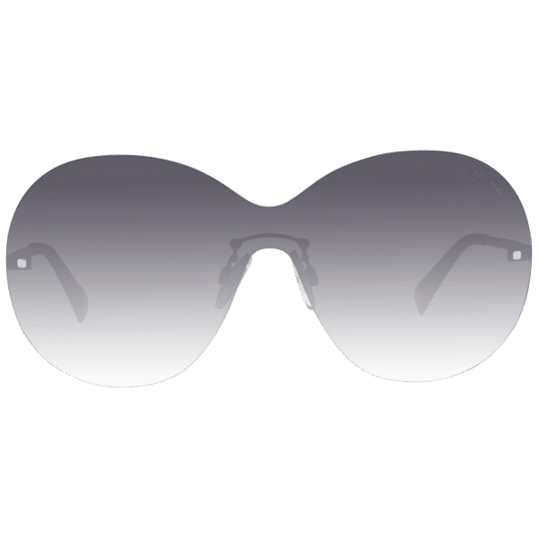 Ana Hickmann Sonnenbrille HI3058 14004A – Frontansicht mit Metall Rahmen und Grau Gläsern