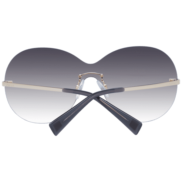 Rückansicht der Ana Hickmann Sonnenbrille HI3058 14004A – Metall Rahmen