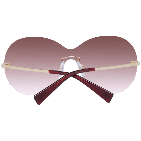 Rückansicht der Ana Hickmann Sonnenbrille HI3058 14004B – Metall Rahmen