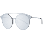 Ana Hickmann Pilotenbrille Sonnenbrille HI3060 6803B in Silber – 45° Seitenansicht