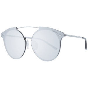 Ana Hickmann Pilotenbrille Sonnenbrille HI3060 6803B in Silber – 45° Seitenansicht