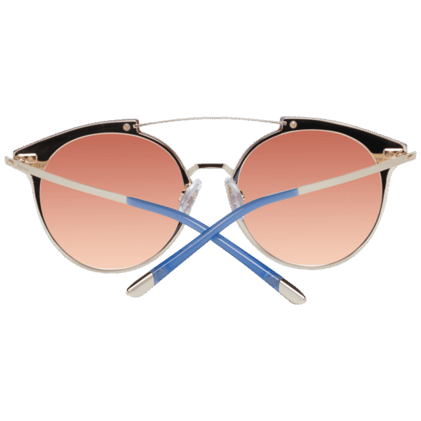 Rückansicht der Ana Hickmann Sonnenbrille HI3060 6804G – Metall & Kunststoff Rahmen