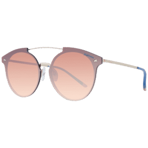 Ana Hickmann Rund Sonnenbrille HI3060 6804G in Türkis – 45° Seitenansicht