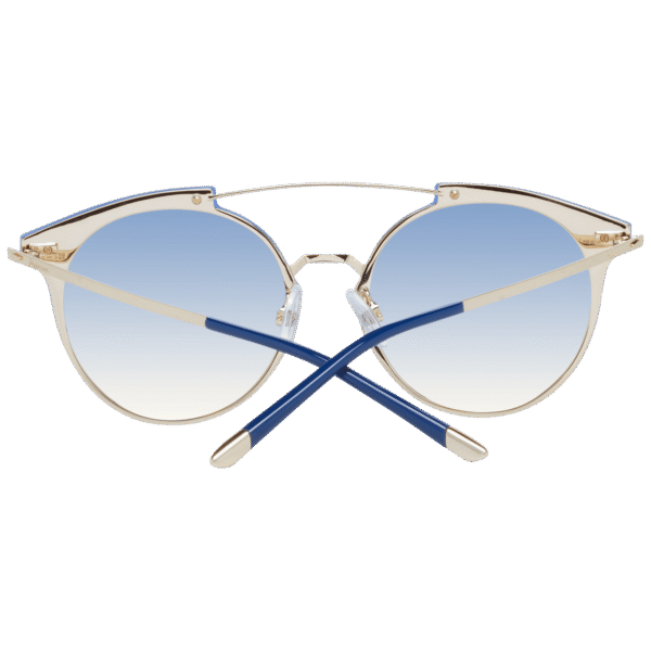 Rückansicht der Ana Hickmann Sonnenbrille HI3060 6804I – Metall & Kunststoff Rahmen