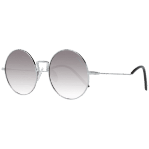 Ana Hickmann Rund Sonnenbrille HI3064 5403A in Silber – 45° Seitenansicht