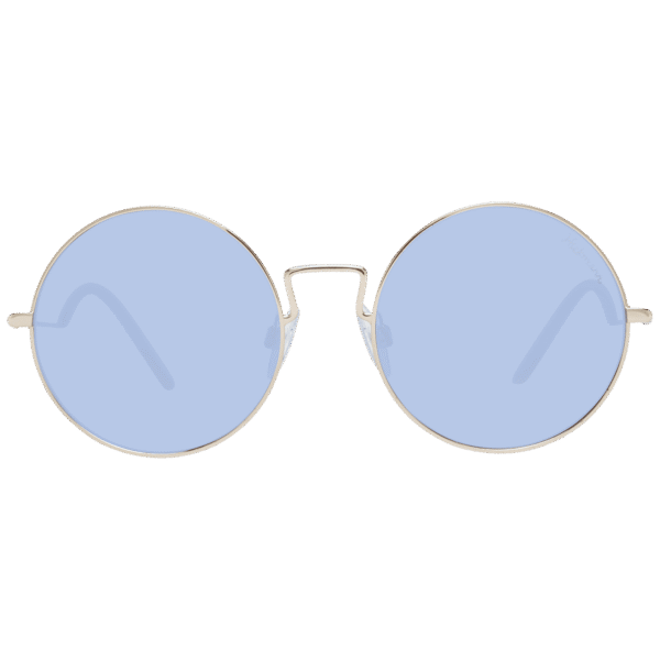 Ana Hickmann Sonnenbrille HI3064 5404B – Frontansicht mit Metall Rahmen und Blau Gläsern