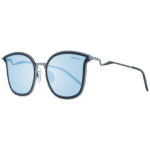 Ana Hickmann Schmetterling Sonnenbrille HI3065 5502A in Schwarz – 45° Seitenansicht