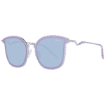 Ana Hickmann Katzenaugen Sonnenbrille HI3065T 5503A in Lila – 45° Seitenansicht