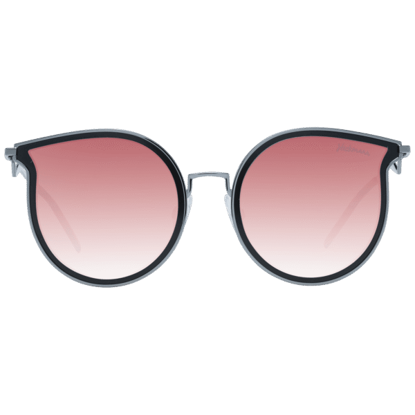 Ana Hickmann Sonnenbrille HI3066 5402A – Frontansicht mit Metall Rahmen und Grau Gläsern