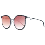 Ana Hickmann Schmetterling Sonnenbrille HI3066 5402A in Schwarz – 45° Seitenansicht