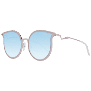 Ana Hickmann Schmetterling Sonnenbrille HI3066 5405A in Rosa – 45° Seitenansicht