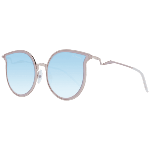 Ana Hickmann Schmetterling Sonnenbrille HI3066 5405A in Rosa – 45° Seitenansicht