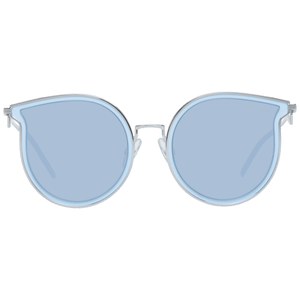 Ana Hickmann Sonnenbrille HI3066T 5403A – Frontansicht mit Metall & Kunststoff Rahmen und Blau Gläsern