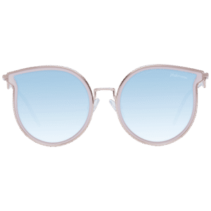 Ana Hickmann Sonnenbrille HI3066T 5405A – Frontansicht mit Metall Rahmen und Blau Gläsern