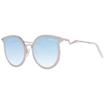 Ana Hickmann Katzenaugen Sonnenbrille HI3066T 5405A in Beige – 45° Seitenansicht