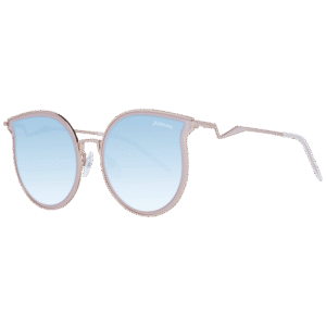 Ana Hickmann Katzenaugen Sonnenbrille HI3066T 5405A in Beige – 45° Seitenansicht