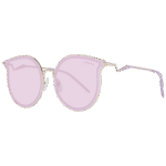 Ana Hickmann Katzenaugen Sonnenbrille HI3066T 544BS in Rosa – 45° Seitenansicht