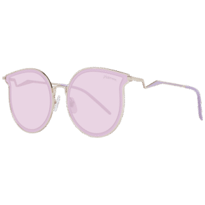 Ana Hickmann Katzenaugen Sonnenbrille HI3066T 544BS in Rosa – 45° Seitenansicht