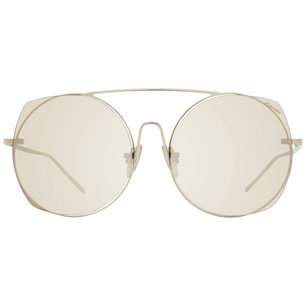 Ana Hickmann Sonnenbrille HI3067 5604C – Frontansicht mit Metall Rahmen und Braun Gläsern