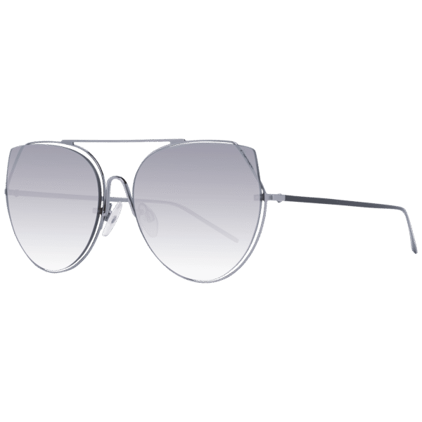 Ana Hickmann Pilotenbrille Sonnenbrille HI3068 5802A in Gunmetal – 45° Seitenansicht