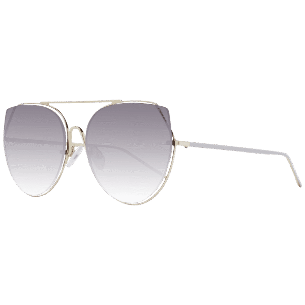 Ana Hickmann Pilotenbrille Sonnenbrille HI3068 5804B in Gold – 45° Seitenansicht