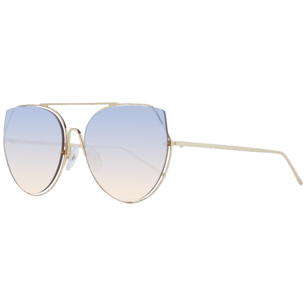 Ana Hickmann Pilotenbrille Sonnenbrille HI3068 5804C in Gold – 45° Seitenansicht