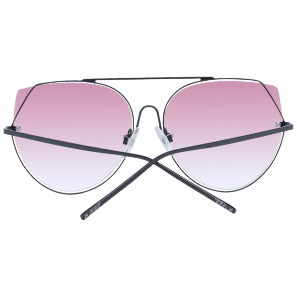 Rückansicht der Ana Hickmann Sonnenbrille HI3068 5809A – Metall Rahmen