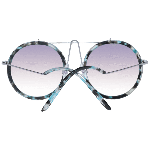 Rückansicht der Ana Hickmann Sonnenbrille HI3069 55G22 – Metall & Kunststoff Rahmen