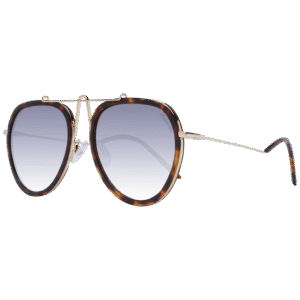 Ana Hickmann Pilotenbrille Sonnenbrille HI3070 58G21 in Braun – 45° Seitenansicht