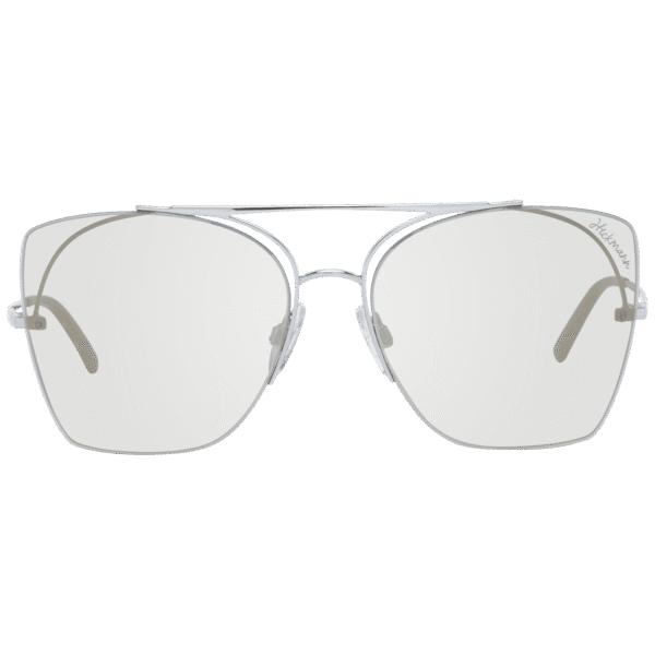 Ana Hickmann Sonnenbrille HI3075 5803A – Frontansicht mit Metall Rahmen und Grau Gläsern