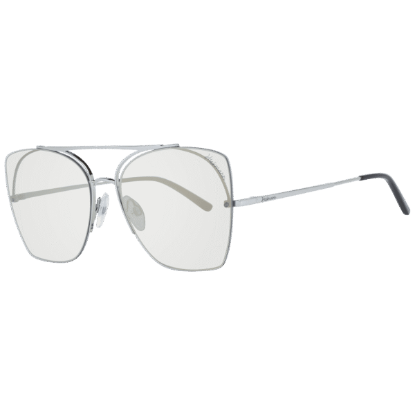 Ana Hickmann Pilotenbrille Sonnenbrille HI3075 5803A in Silber – 45° Seitenansicht