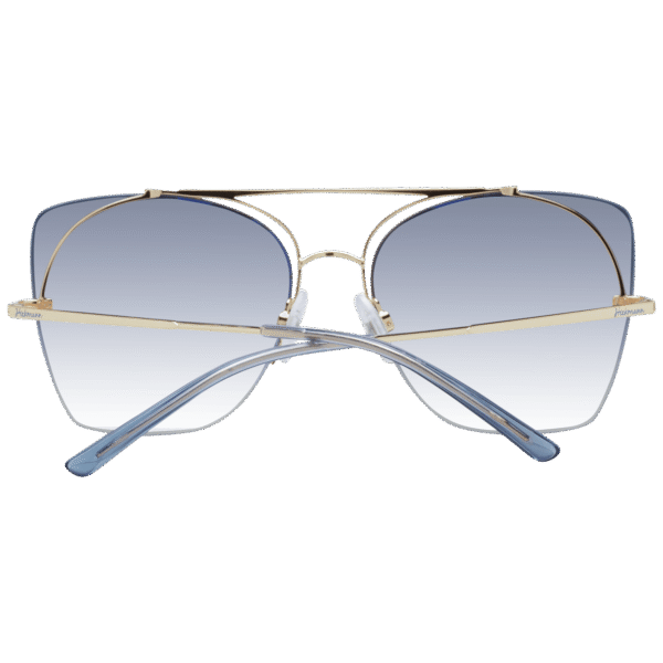 Rückansicht der Ana Hickmann Sonnenbrille HI3075 5804C – Metall Rahmen