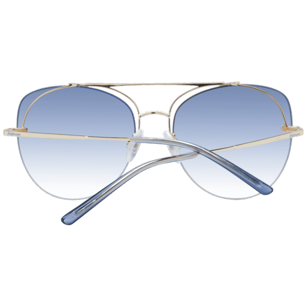 Rückansicht der Ana Hickmann Sonnenbrille HI3076 5704F – Metall Rahmen