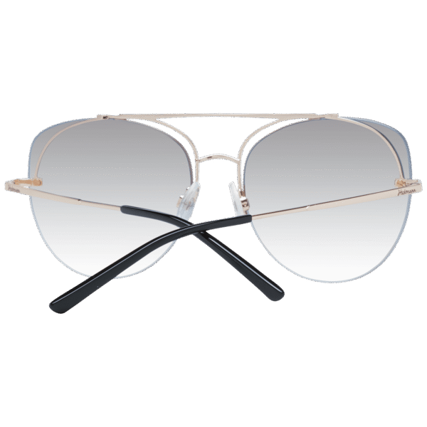 Rückansicht der Ana Hickmann Sonnenbrille HI3076 5705A – Metall Rahmen