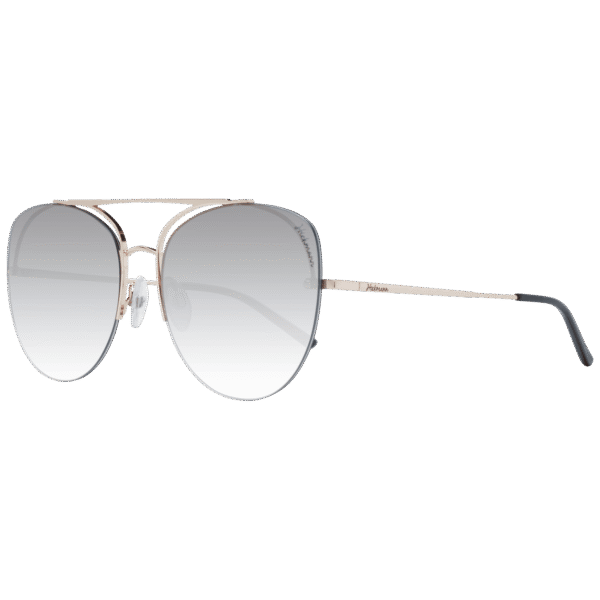 Ana Hickmann Pilotenbrille Sonnenbrille HI3076 5705A in Rosé Gold – 45° Seitenansicht