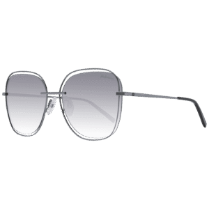 Ana Hickmann Rund Sonnenbrille HI3077 5902A in Gunmetal – 45° Seitenansicht