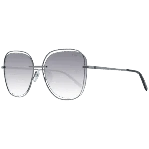 Ana Hickmann Rund Sonnenbrille HI3077 5902A in Gunmetal – 45° Seitenansicht
