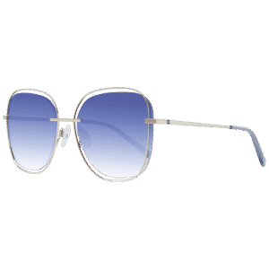 Ana Hickmann Rund Sonnenbrille HI3077 5904E in Gold – 45° Seitenansicht