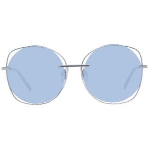 Ana Hickmann Sonnenbrille HI3078 5702A – Frontansicht mit Metall Rahmen und Blau Gläsern