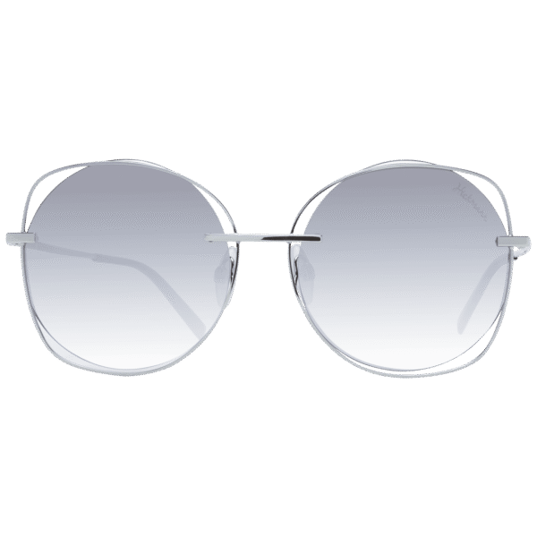 Ana Hickmann Sonnenbrille HI3078 5703A – Frontansicht mit Metall Rahmen und Grau Gläsern