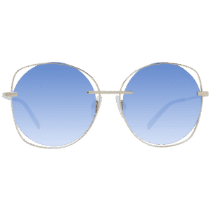 Ana Hickmann Sonnenbrille HI3078 5704E – Frontansicht mit Metall Rahmen und Blau Gläsern