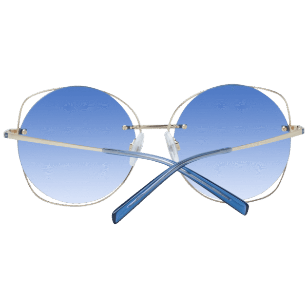 Rückansicht der Ana Hickmann Sonnenbrille HI3078 5704E – Metall Rahmen