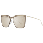 Ana Hickmann Monoscheibe Sonnenbrille HI3081 13304B in Gold – 45° Seitenansicht