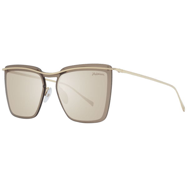 Ana Hickmann Monoscheibe Sonnenbrille HI3081 13304B in Gold – 45° Seitenansicht